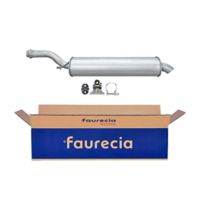 Abbildung von HELLA 8LD 366 027 911 Endschalldämpfer hinten mit Anbauteilen CITROËN: C4 I Grand Picasso, PEUGEOT: 5008