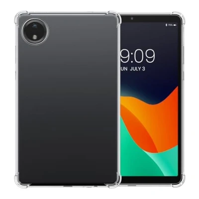 Abbildung von kwmobile Hülle kompatibel mit Xiaomi Redmi Pad SE 8.7&quot; weiches TPU Silikon Case Transparent Tablet Cover