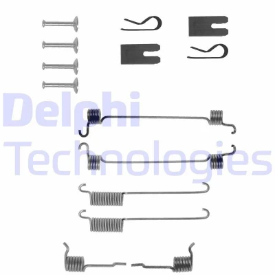 Abbildung von DELPHI LY1256 Zubehörsatz, Bremsbacken FORD: Focus Mk1 Kombi, Schrägheck
