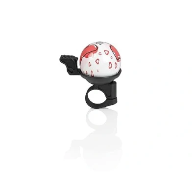 Abbildung von XLC Unisex Erwachsene Fahrradglocke 2500704700 Fahrradglocke, rot, 45 mm
