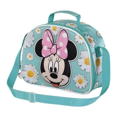 Abbildung von Minnie Maus Spring 3D Frühstückstasche, Blau, 25,5 x 20 cm