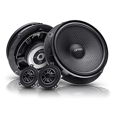 Abbildung von Option Lautsprecher kompatibel mit VW Golf 6 VI (1K) 100% Plug &amp; Play Front System