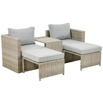 Abbildung von Greemotion Lounge Set Olea Mini, Grau