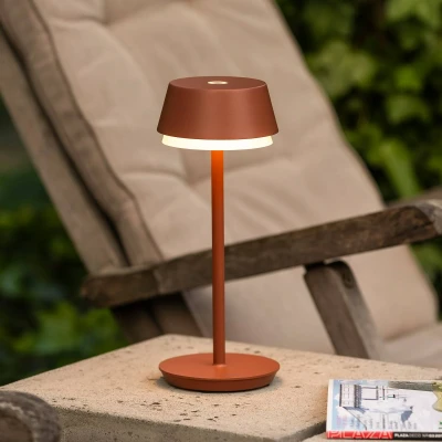 Abbildung von Konstsmide LED Tischleuchte Lyon terracotta Indoor/Outdoor 12 x 30 cm 7830 960