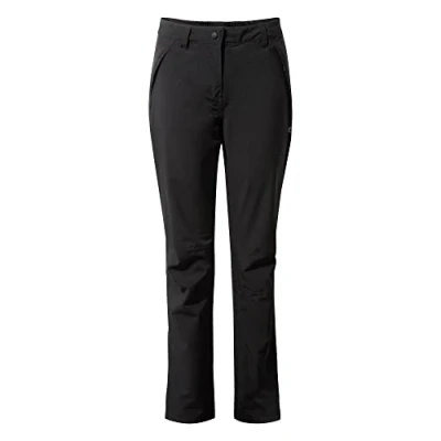 Abbildung von Craghoppers Damen Airedale Trousers Wanderhose, Black, 16L