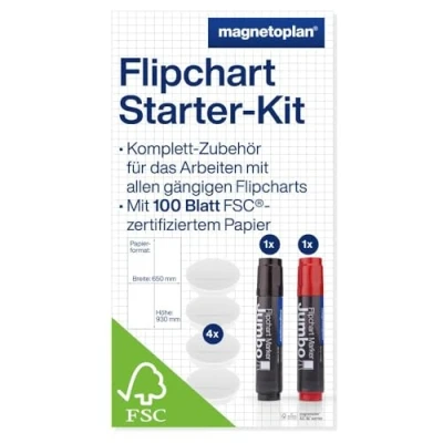 Abbildung von Magnetoplan Starterkit Flipchart 1227302