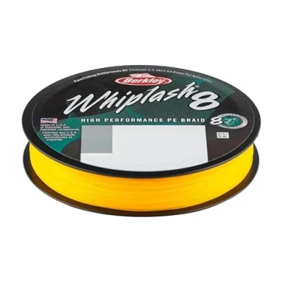 Abbildung von Berkley Whiplash 8 Geflochtene Schnur Gelb 150m 0.08mm (12.9kg)
