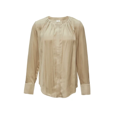 Abbildung von s.Oliver Black Label Bluse, Damen, Größe: 38, Beige