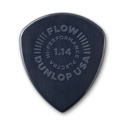 Abbildung von Dunlop Nylon + Durchfluss Plektrum, 1,14 mm, 12 Stück