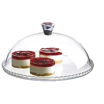Abbildung von Pasabahce Tortenplatte, Glas, (1 tlg), Tortenplatte mit Haube 32 cm