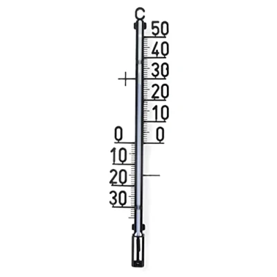 Abbildung von Lantelme Gartenthermometer Klassisches Thermometer für Haus, Garten, Balkon und Terrasse, große gut lesbare Skala
