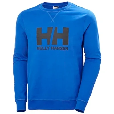 Abbildung von Helly Hansen LOGO CREW Sweatshirt, Herren, Größe: Small, Blue