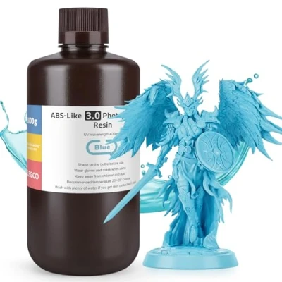 Abbildung von ELEGOO 405nm ABS Like Resin 3.0, Photopolymer Harz Blau 1000g