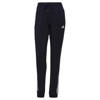 Abbildung von adidas Sportswear Essentials Single 3 Stripes PANT Jogginghose, Damen, Größe: LxStandard, Legend ink/white