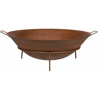 Abbildung von Siena Garden Feuerschale &quot;Rusty Ø 80 cm&quot;, (1 St.), mit Griffen