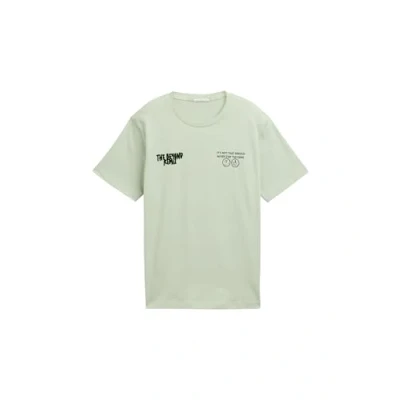 Abbildung von TOM Tailor Tshirt print für Kinder, Größe: 176, Light grayish green