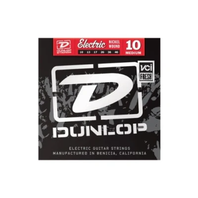 Abbildung von Jim Dunlop DEN18 E Gitarrensaite aus vernickeltem Stahl, 18 Gauge, mittel/schwer (einfach)
