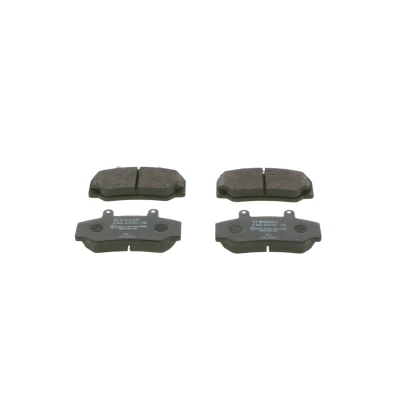 Abbildung von BOSCH 0 986 460 961 Bremsbelagsatz Low Metallic VOLVO: 940 II Kombi, I 740 Kombi
