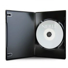 Abbildung von Amaray DVD Hüllen, Slim 7 mm, Maschinen pack Qualität, Schwarz, 50 Stück
