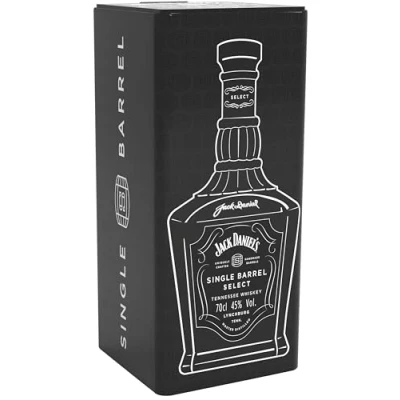 Abbildung von Jack Daniel‘s Single Barrel Select Tennessee Whiskey Limitierte Geschenkverpackung Süße Vanille, schwere Eiche und dunkle Kirschen 0.7L/ 45% Vol.