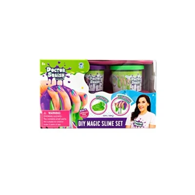 Abbildung von Boti Global Doctor Squish DIY Magic Slime Double Set Green and Purple (38496)