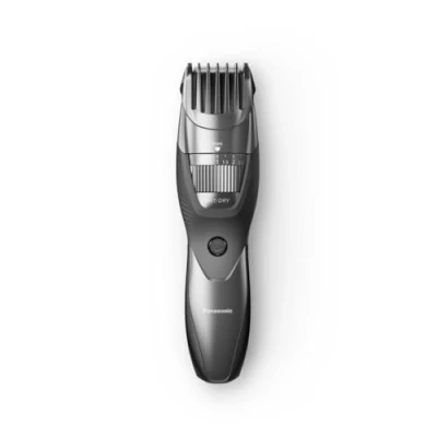 Abbildung von Panasonic ER GB44 H503 WET&amp;DRY Bartschneider für Herren, mit Kamm, Schnelleinstellung, wiederaufladbar, Edelstahl, lange Akkulaufzeit, waschbar, 20 Einstellungen, Silber