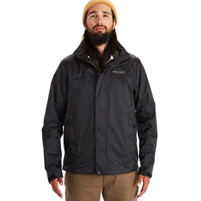 Abbildung von Marmot Herren PreCip Eco Jacket, Wasserdichte Regenjacke, winddichter Regenmantel, atmungsaktiv, faltbarer Hardshell Windbreaker, ideal zum Fahrradfahren &amp; Wandern