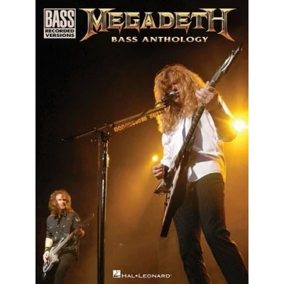 Abbildung von Megadeth Bass Anthology: Songbook für Gitarre (Bass Recorded Versions)
