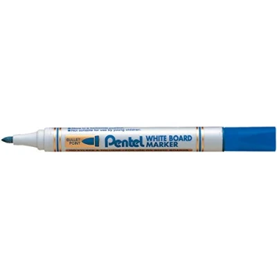 Abbildung von Pentel MW85 CE Whiteboard Marker MW85, Rundspitze, blau