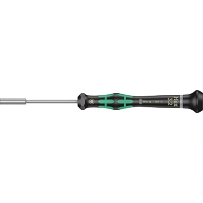 Abbildung von Wera 2069 Micro, Schwarz, Grün, 1 Stück(e), 3.2 mm, 9,7 cm, 1,3 6 cm