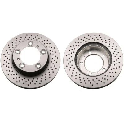 Abbildung von TRW DF6413S Bremsscheibe 298 24 5 130 Belüftet, gelocht lackiert PORSCHE: Cayman, Boxster