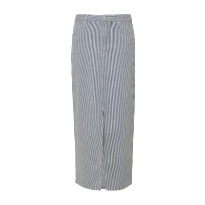 Abbildung von comma casual identity Jeansrock, Damen, Größe: 36, Hellblau