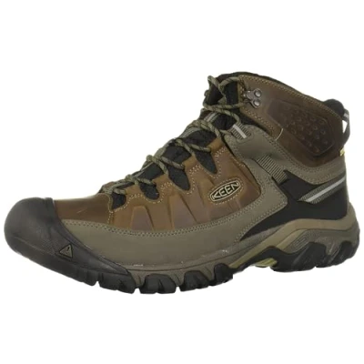 Abbildung von Keen Targhee III MID WP Hikingschuh, Herren, Größe: 43, Bungee cord/black Schuhe