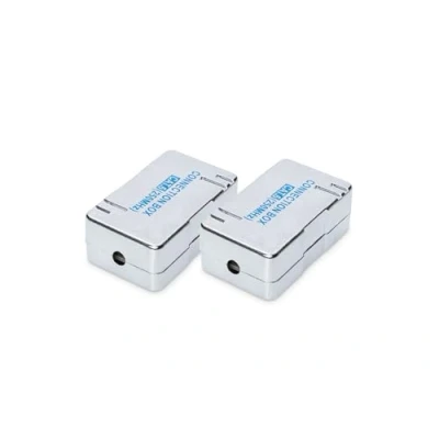 Abbildung von DIGITUS DN 93903 LSA Verbindungsmodul Cat 6 2 Stück Geschirmt Cat6 Schneidklemme AWG 22 bis 26 Für Ethernetkabel, Netzwerkkabel, Verlegekabel, Installationskabel Silber