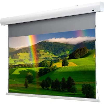 Abbildung von celexon HomeCinema Motorleinwand Tension 221 x 124 cm 100 Dynamic Slate ALR