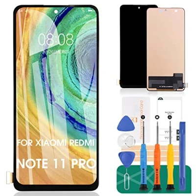Abbildung von TFT für Xiaomi Redmi Note 11 Pro LCD Bildschirm Ersatz 21091116C Display Touch Digitizer Montage Reparatur Teile Kits