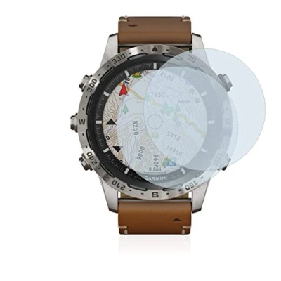 Abbildung von BROTECT 2 Stück Full Cover Schutzfolie für Garmin Marq Adventurer Screen Displayschutz Folie [3D Curved, Anti Fingerprint, Kristall Klar]