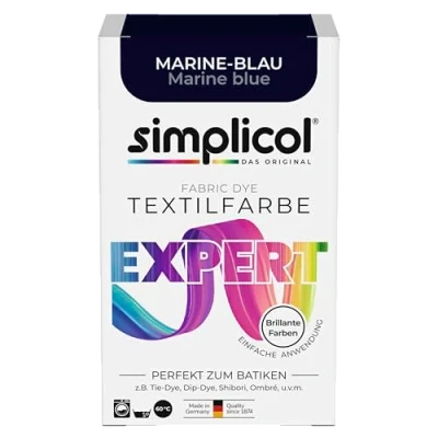 Abbildung von simplicol Textilfarbe expert Marine Blau 1708