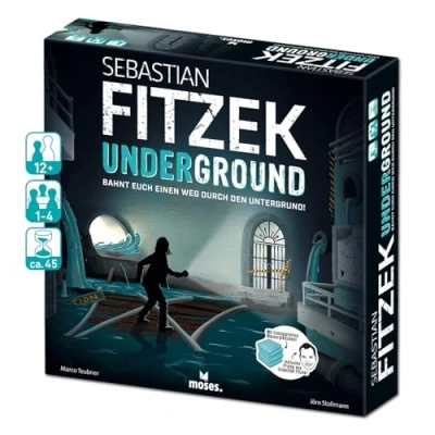 Abbildung von Moses. Verlag Spiel Sebastian Fitzek Underground