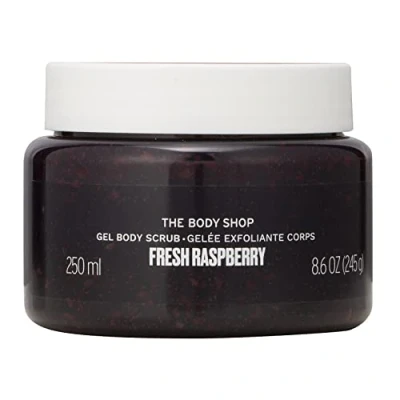 Abbildung von The Body Shop Fresh Raspberry Gel Körperpeeling vegan Fruchtig, breiige Textur glättendes, erweichendes Peeling 250ml