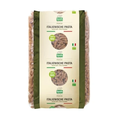 Abbildung von Byodo Spiralen Vollkorn integrale, 1er Pack (1 x 5 kg Beutel) Bio