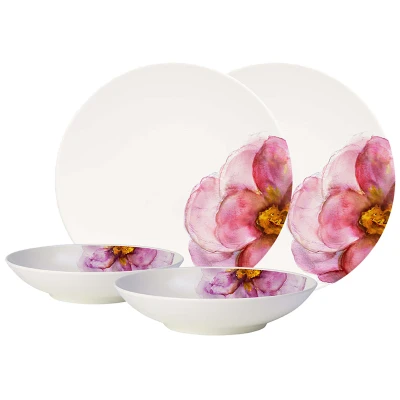Abbildung von Villeroy &amp; Boch Rose Garden Tafelset 4tlg