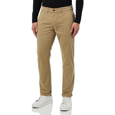 Abbildung von camel active SLIM FIT Stoffhose, Herren, Größe: 33x30, Wood