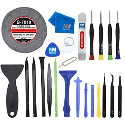 Abbildung von MMOBIEL 24 In 1 Reparatur Werkzeug Tool Kit für Smartphones und Feinmechanik inkl. Klebeband Schraubenzieher Set