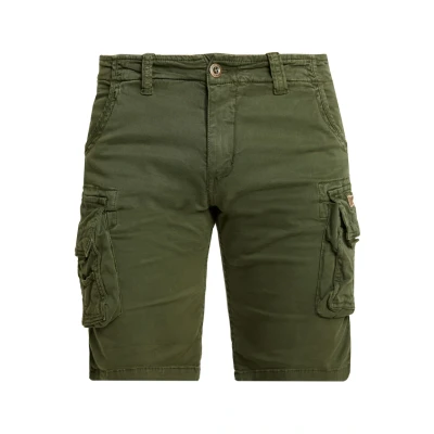 Abbildung von Alpha Industries CREW Shorts, Herren, Größe: 29, Dark oliv
