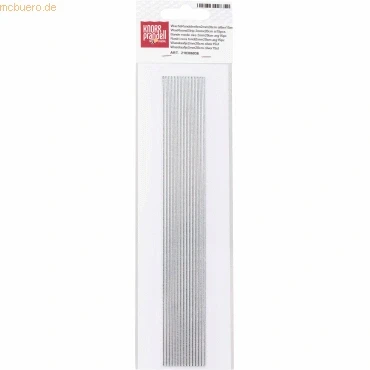 Abbildung von KnorrPrandell 8306036 Wachsstreifen, 2 mm / 20 cm, silber