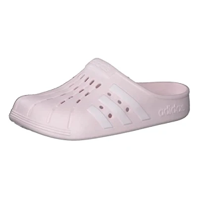 Abbildung von adidas Unisex Adilette Clogs RUTSCHEN, Almost Pink/Cloud White/Almost Pink, 44 2/3 EU