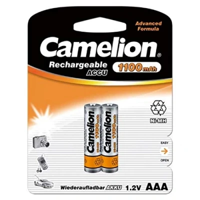Abbildung von Camelion HR03 Micro AAA 1100mAh 2er Blister, 1,2V, NiMH