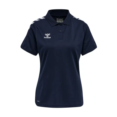Abbildung von Hummel Hmlcore XK Functional Poloshirt, Damen, Größe: XXL, Marine