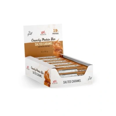 Abbildung von XXL Nutrition Crunchy Protein Bar 12 Pack Salted Caramel